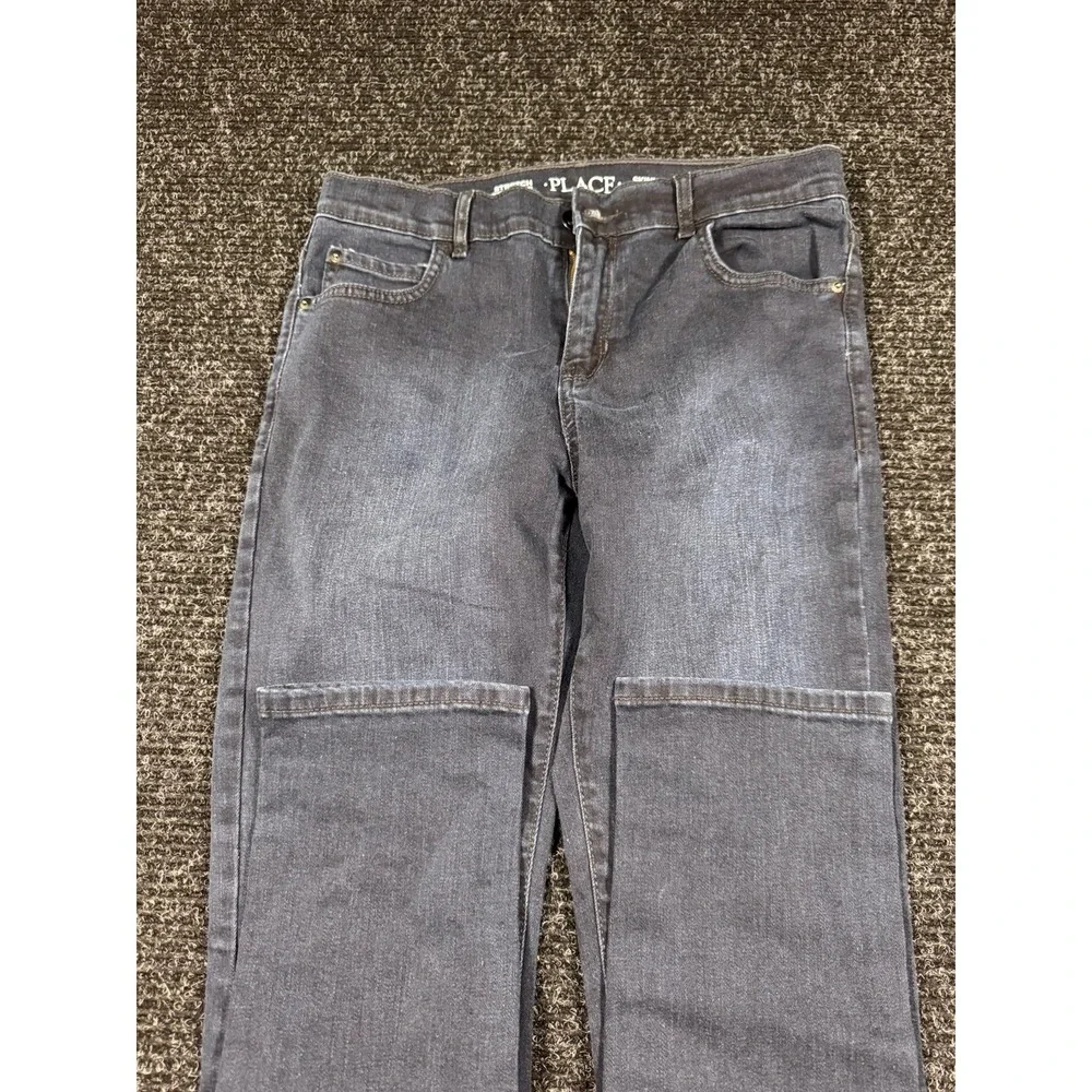 The Children's Place Girls Size 14 Skinny Stretch Jeans Dark Wash Denim